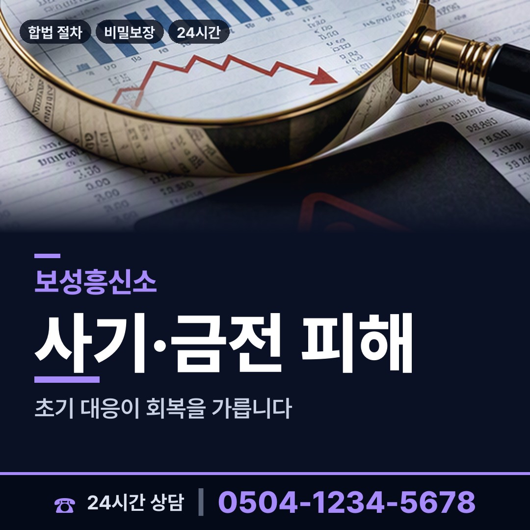 보성 보성읍 증거수집 상담 안내